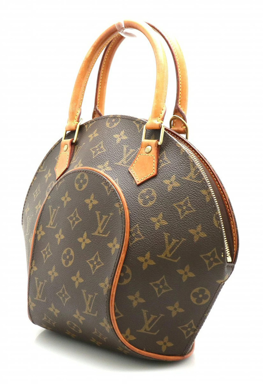 Louis Vuitton Ellipse Handbag Monogram Brown